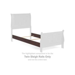Alisdair - Reddish Brown - Twin Sleigh Rails
