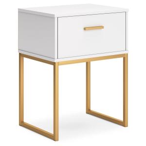 Socalle - Two-Tone - One Drawer Night Stand