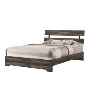 Atticus - Queen Bed In One Box - Brown