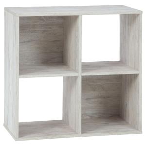 Paxberry - Whitewash - Four Cube Organizer