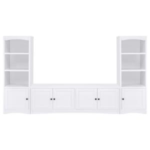 Laughlin 3-piece Entertainment Center TV Stand White