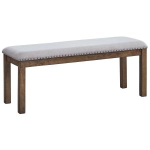 Moriville - Beige - Upholstered Bench