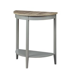 Justino - Accent Table - Gray Oak & Gray
