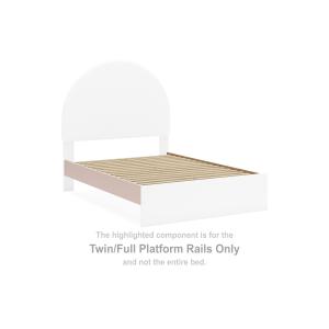 Wistenpine - Blush - Twin/Full Platform Rails