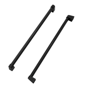 ZLINE Matte Black Autograph Edition Handles for Freestanding Refrigerators (RFMHZ-36-MB)