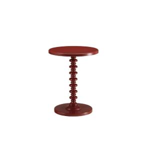Acton - Accent Table - Red
