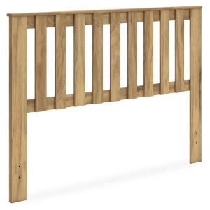 Bermacy - Light Brown - Queen Panel Headboard