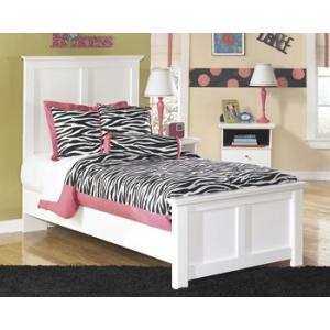 Bostwick - White - Twin Panel Rails