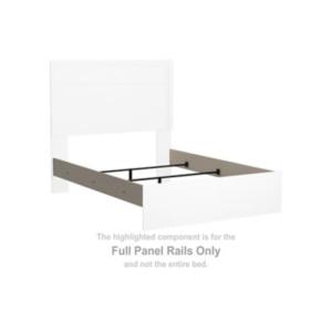 Stelsie - White - Full Panel Rails