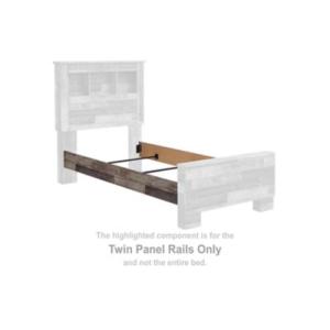Derekson - Multi Gray - Twin Panel Rails