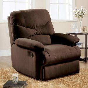 Arcadia - Recliner - Chocolate Microfiber