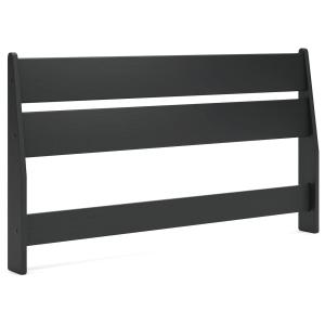 Socalle - Black - Queen Panel Headboard