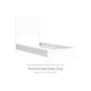 Binterglen - White - Twin/Full Bed Rails