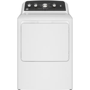 GE® 7.2 cu. ft. Capacity Electric Dryer with Spanish Panel and Up To 120 ft. Venting?