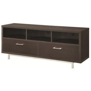 Entertainment Units Low TV Console w/ Metal Base