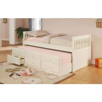 La Salle Twin Daybed w/ Trundle & Storage