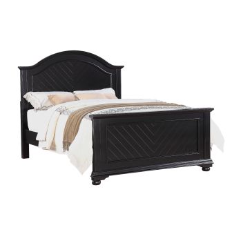 Brook 3 Pc Queen Bed (Black)