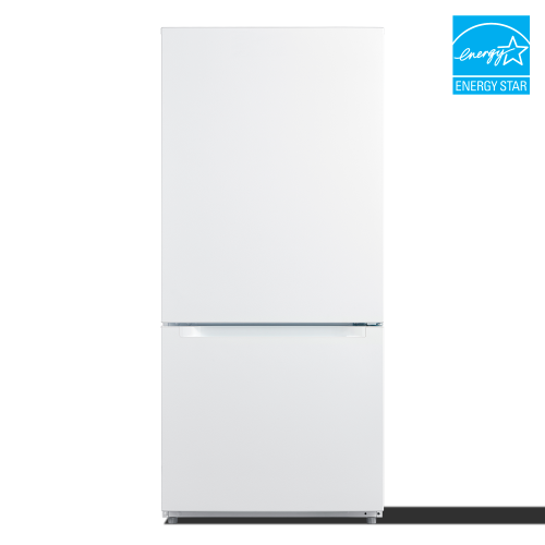 Element Electronics 18.7 cu. ft. Bottom Freezer Refrigerator - White,  ENERGY STAR