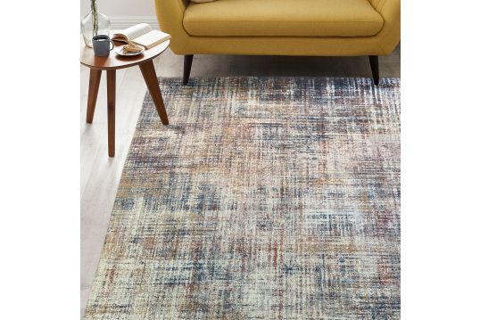 Multi Colors Modern Elevate 238 Area Rug by Rug Factory Plus - 5' x 7'