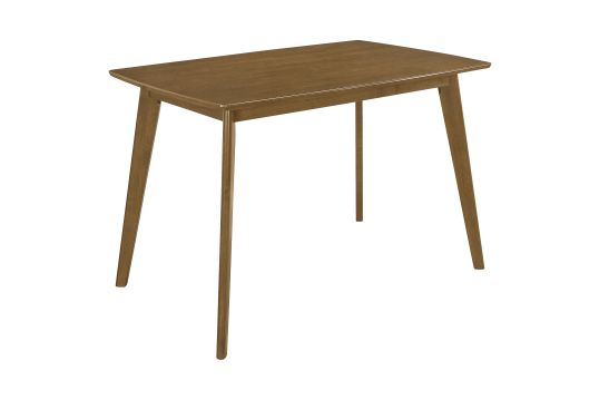 Kersey Dining Table with Angled Legs Chestnut