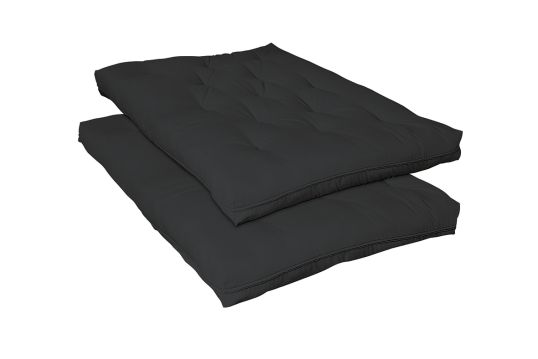 8" Premium Futon Pad Black