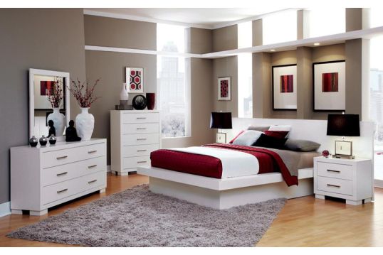 Jessica Minimalistic Platform Bedroom Set