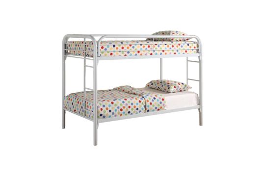 Morgan Twin Over Twin Bunk Bed White
