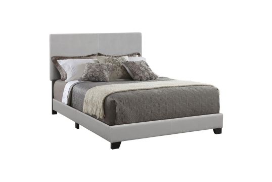 Dorian Upholstered Queen Bed Grey
