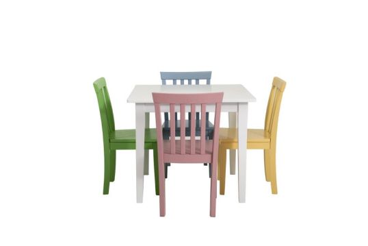 Rory 5-piece Dining Set Multi Color