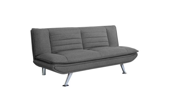 Julian Upholstered Sofa Bed with Pillow-top Seating Grey