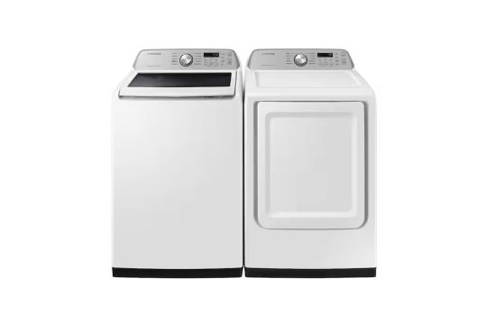Samsung Washer and Dryer Smart Set White