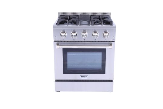 30 Inch Professional Gas Range in Stainless Steel