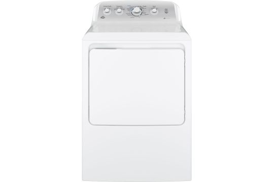 GE® 7.2 cu. ft. Capacity aluminized alloy drum Electric Dryer with Sensor Dry