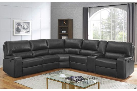 Lens 3pc power sectional recliner