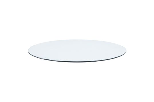 48" 10mm Round Glass Table Top Clear