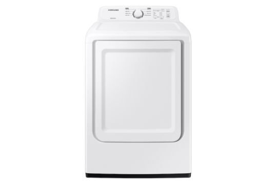 7.2 cu. ft. Gas Dryer with Sensor Dry and 8 Drying Cycles in White