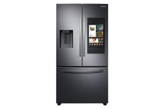 26.5 cu. ft. Large Capacity 3-Door French Door Refrigerator with Family Hub™ and External Water & Ice Dispenser