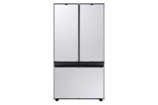 Bespoke 3-Door French Door Refrigerator (30 cu. ft.) with AutoFill Water Pitcher - Custom Panel-Ready