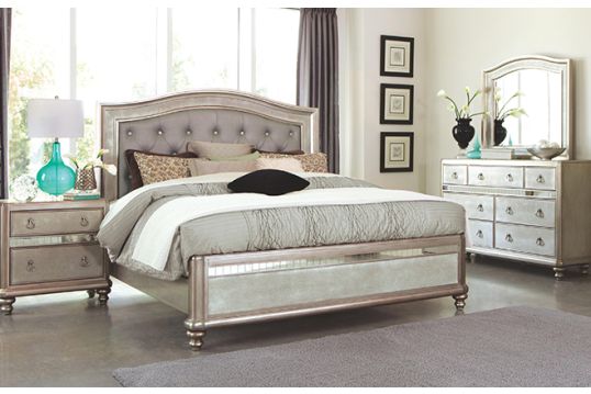 Bling Collection 3 Pc Queen Bed