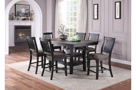 Avery 7PC Counter-height Dining Set