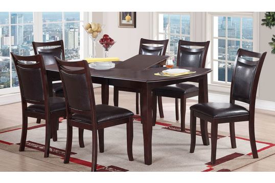 Casie 7pc Dining Set with leaf