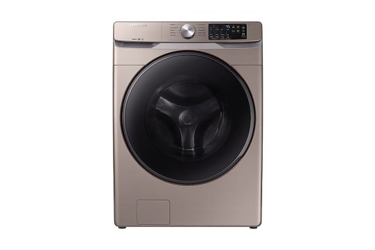Samsung 4.5 cu. ft. Front Load Washer with Steam - Champagne - 1