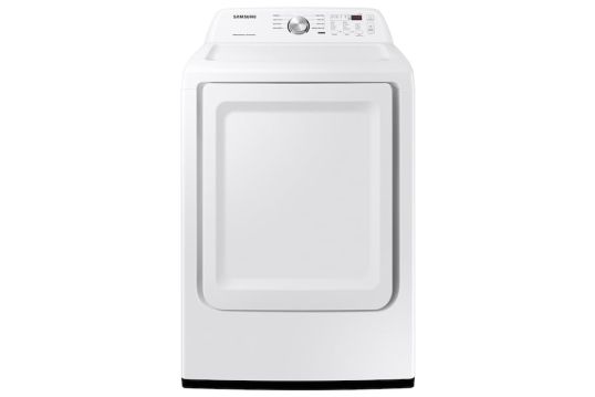 Samsung 7.2 cu. ft. Electric Dryer with Sensor Dry - White - 1
