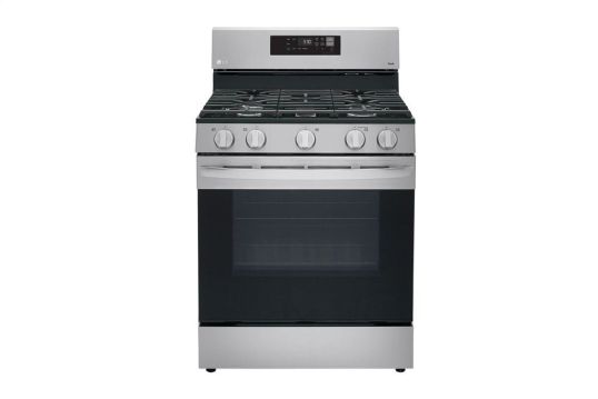 LG 5.8 cu ft. Smart Wi-Fi Enabled Gas Range with EasyClean® - Stainless Steel - 1