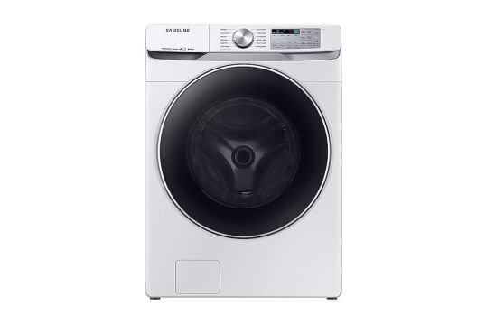 Samsung 4.5 cu. ft. Smart Front Load Washer with Super Speed - White - 1