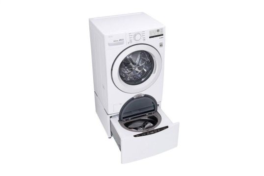 LG 4.5 cu. ft. Ultra Large Front Load Washer - White - 1