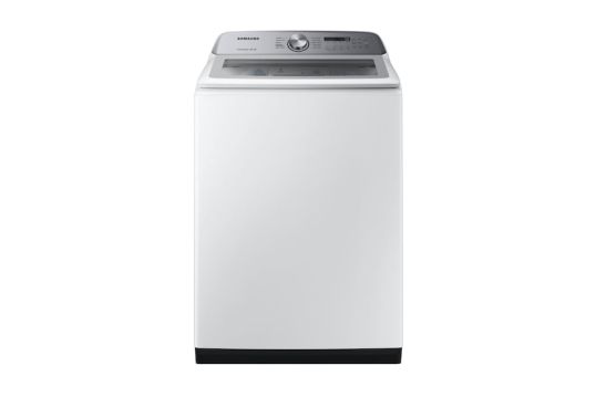 Samsung 5.0 cu. ft. Top Load Washer with Active WaterJet - White - 1