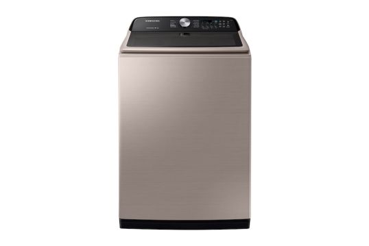 Samsung 5.0 cu. ft. Top Load Washer with Active WaterJet - Champagne - 1