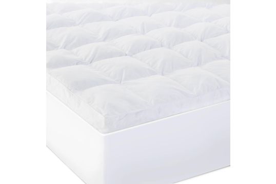 isolus 3 inch down alternative mattress topper