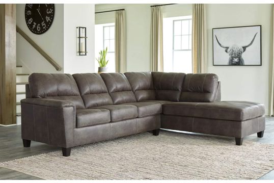 Navi 2pc Sectional with chaise